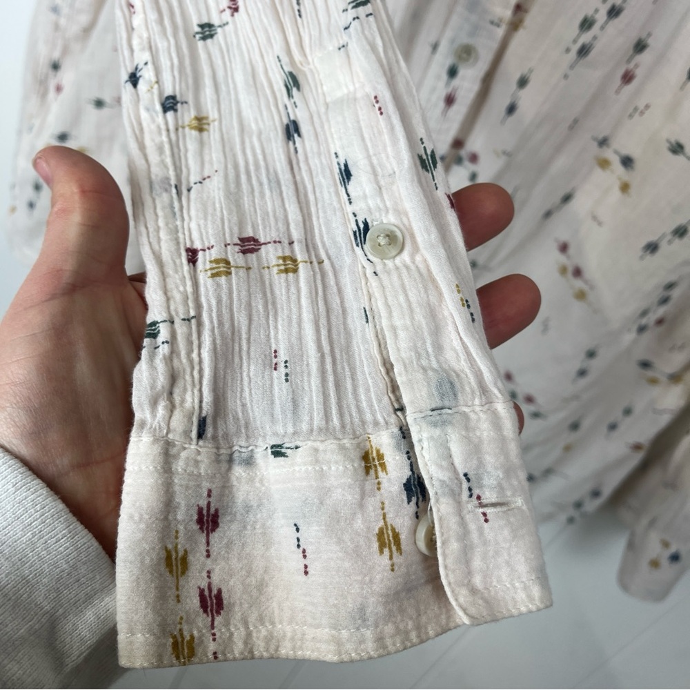 Eddie Bauer Patterned Button-Up Shirt - image 4